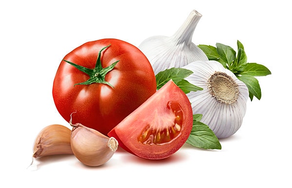 夏バテに有効な食材、トマト＆ニンニク