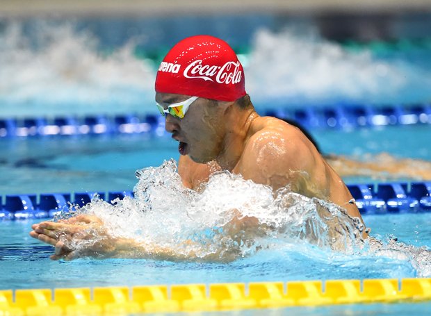 男子200メートル平泳ぎ決勝は5着に終わり、5大会連続での五輪出場を逃した北島康介。写真は7日撮影。（写真:Getty Images）