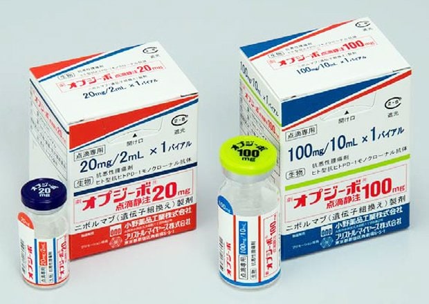 化学療法（抗がん剤）で注目されたオプジーボ（一般名・ニボルマブ）　（ｃ）朝日新聞社