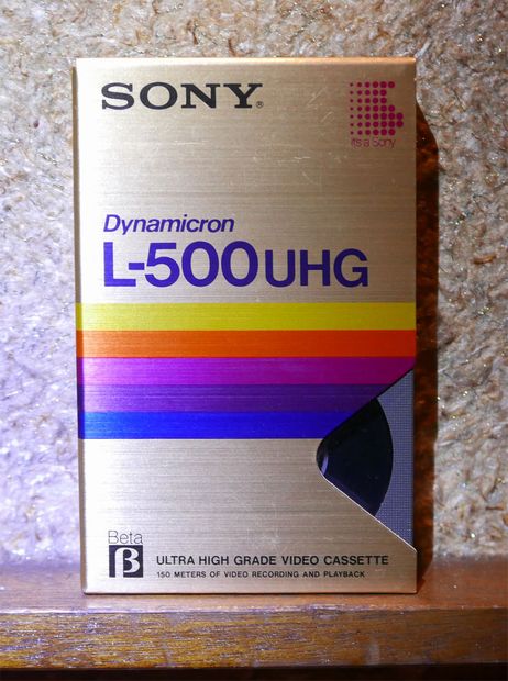 ＳＯＮＹベータビデオテープＬ－５００ＵＨＧ