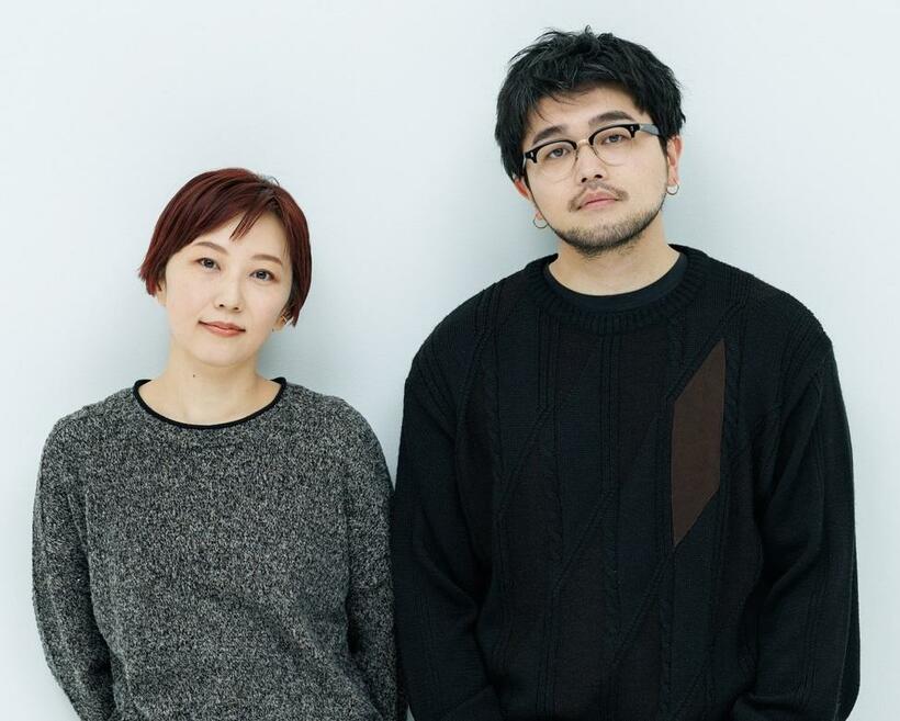 井口理さん（右）と伊藤ちひろさん（撮影／山本倫子）