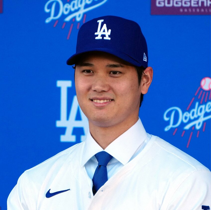 ドジャース・大谷翔平(ロイター/アフロ)