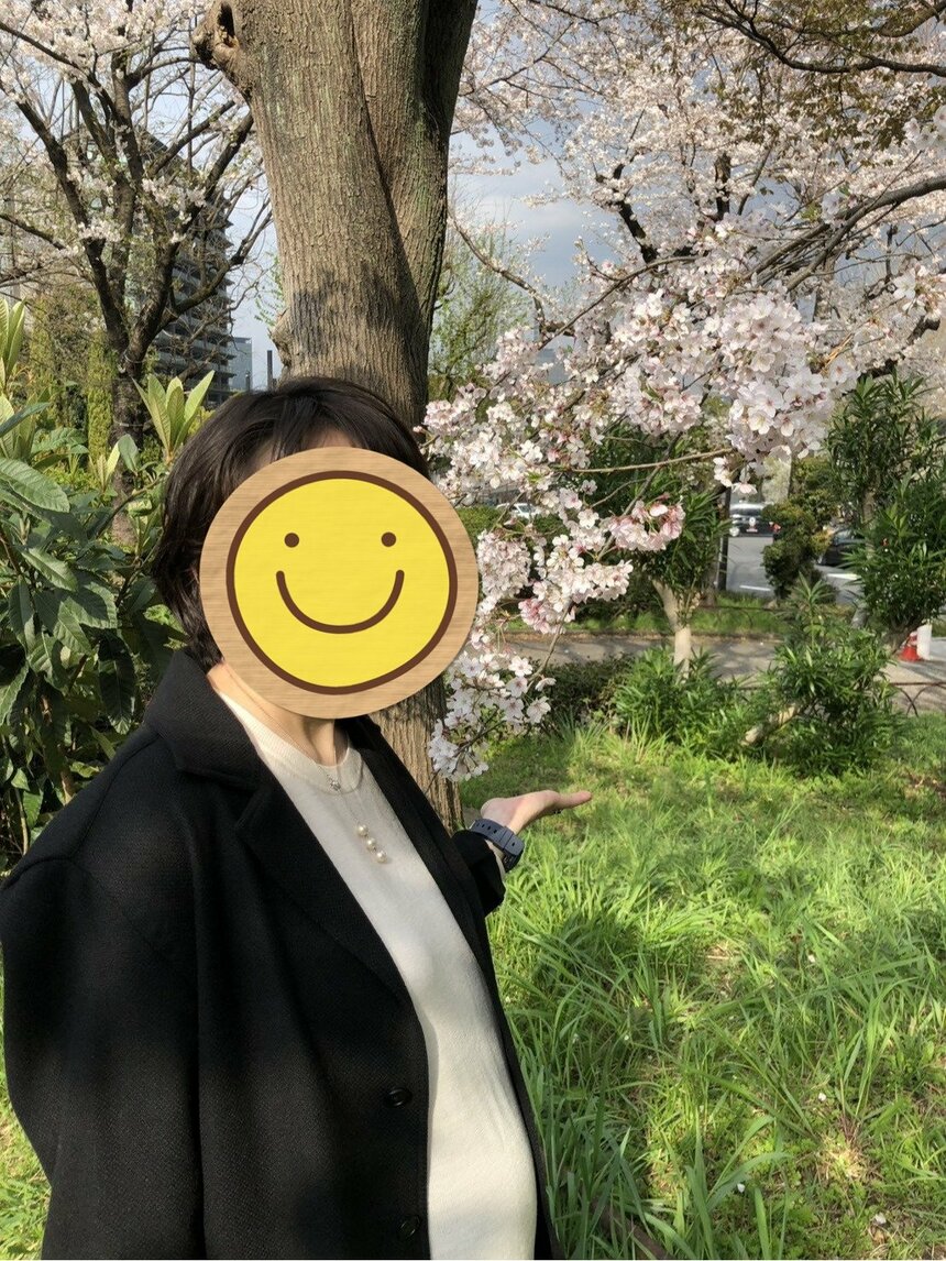 妊娠中の登坂さんの奥様（提供）
