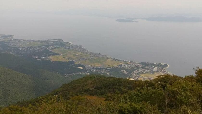 震源が少ないと言われる琵琶湖　（C)朝日新聞社