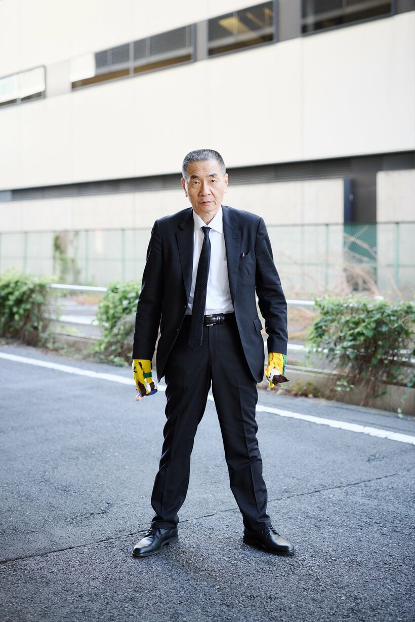 緒方健二氏（撮影・写真映像部／佐藤創紀）