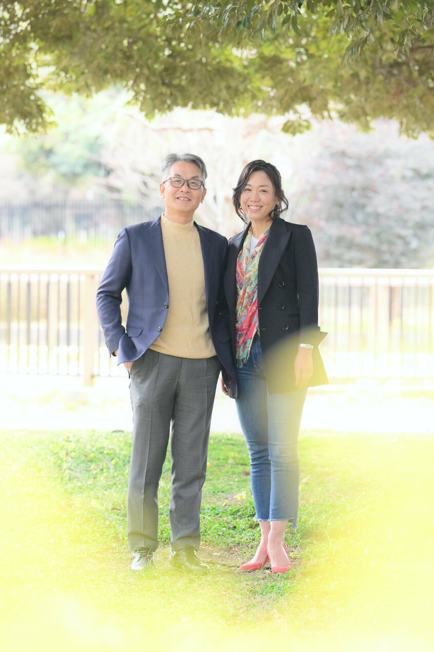 齋藤早苗さん(右)、齋藤剛さん(撮影:篠塚ようこ)