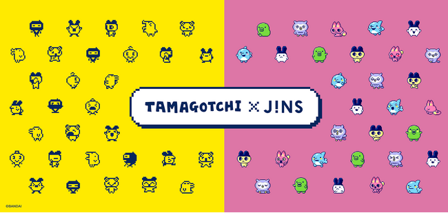 写真・図版(1枚目)| あの頃、いつも一緒にいた『たまごっち』がメガネになりました!「TAMAGOTCHI×JINS」8月7日(木)発売
