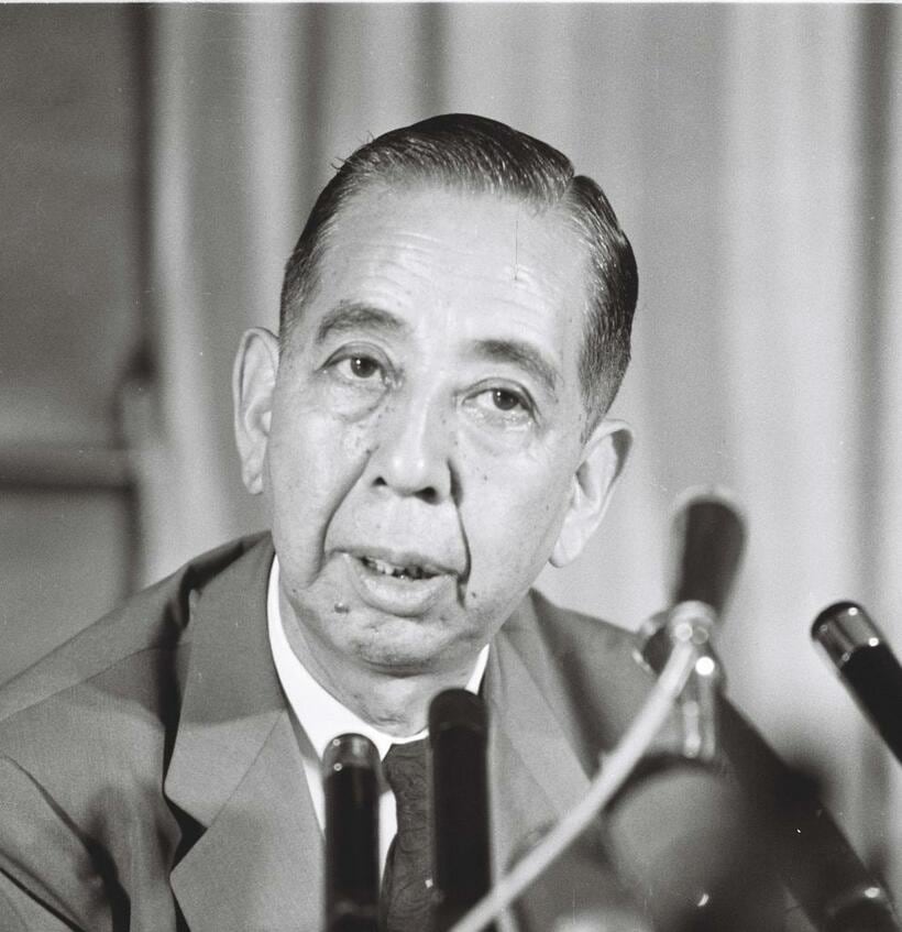 岸信介首相（１９５９年当時）