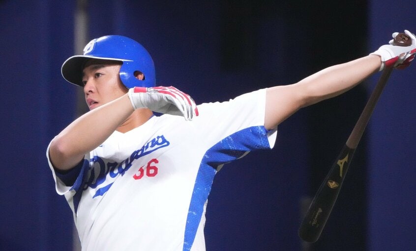 中日・鵜飼(日刊スポーツ)
