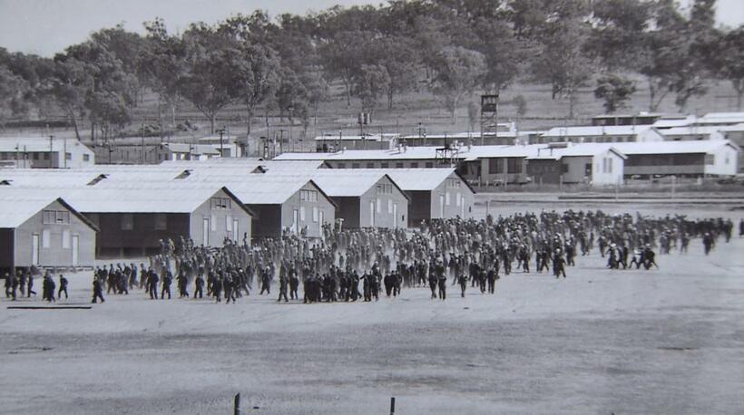 旧日本軍の捕虜が収容されたオーストラリア・カウラの捕虜収容所（ｃ）瀬戸内海放送