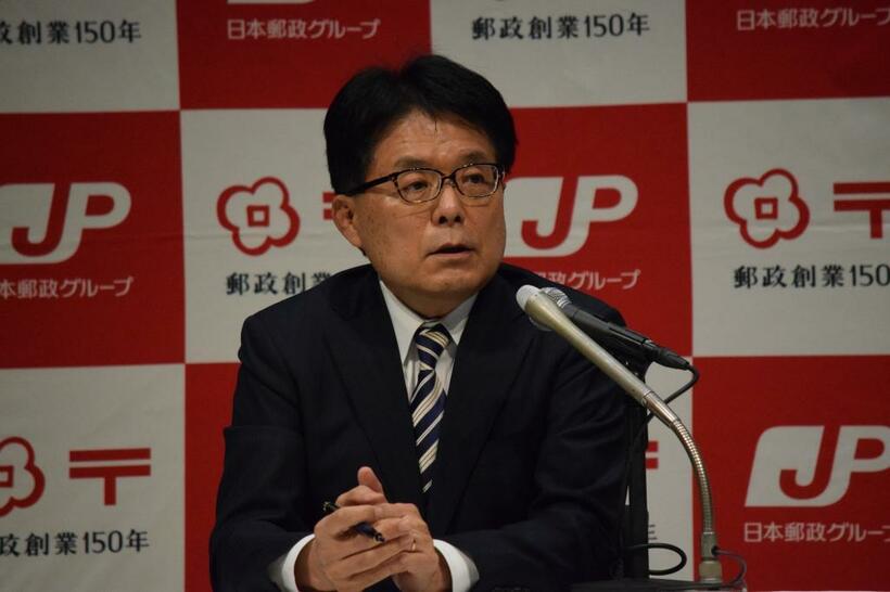 日本郵政の増田寛也社長