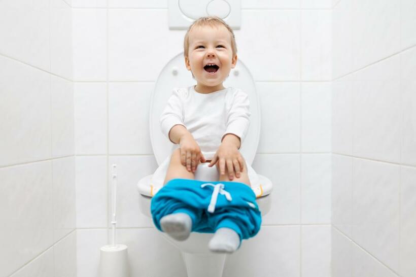 子どもそれぞれのタイミングで気長にトイレトレーニングすることが大事（写真／gettyimages）