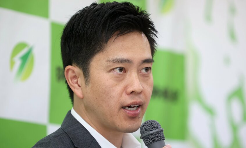維新代表の吉村洋文・大阪府知事
