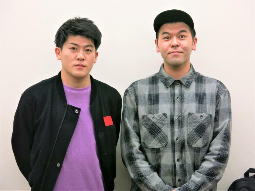 土佐兄弟。左から有輝さん、卓也さん（撮影/中西正男）