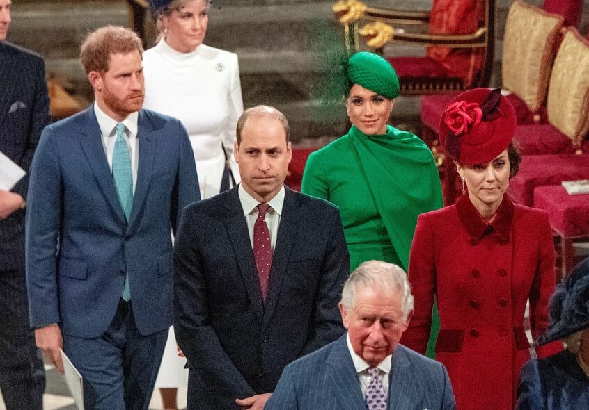 2020年3月、英連邦記念日 ウェストミンスターでの式典にて(写真/アフロ)