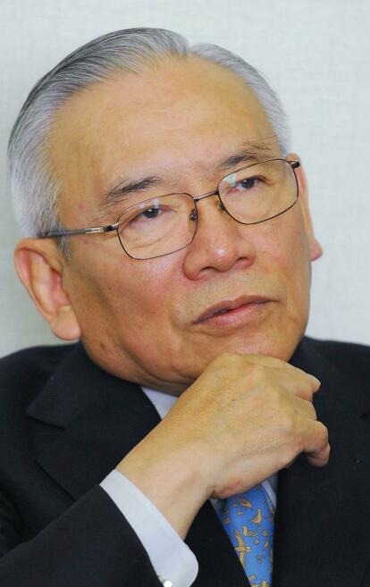 元検事総長の土肥孝治弁護士(C)朝日新聞社