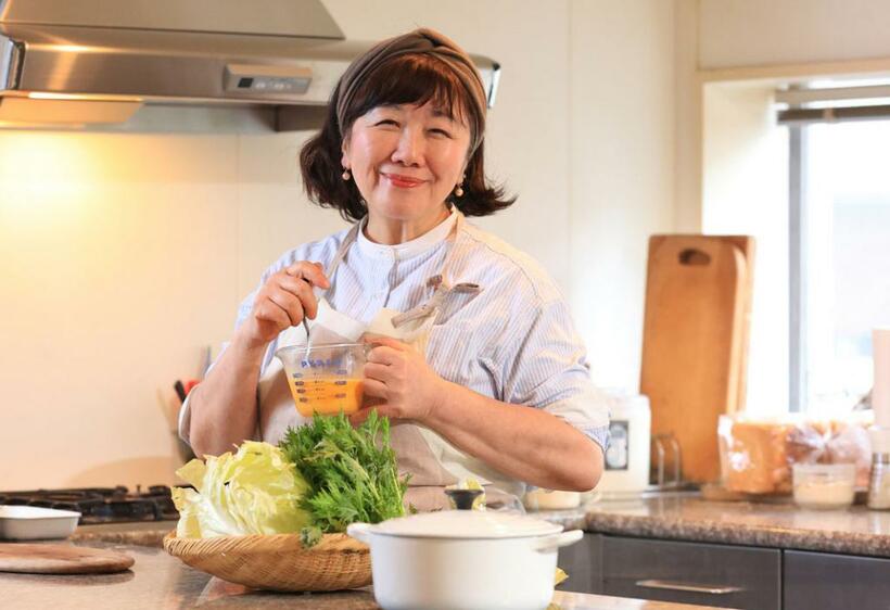 枝元なほみさん（撮影／朝日新聞出版 写真映像部 松永卓也）