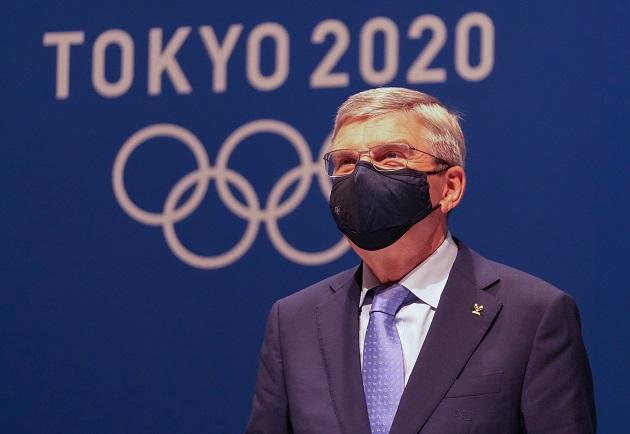 IOCバッハ会長(ｃ)朝日新聞社