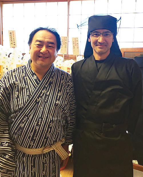 吉田修一さんと中村鴈治郎さん