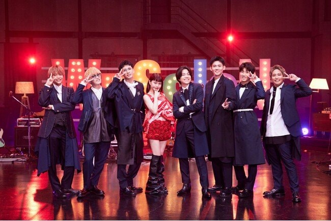 写真・図版(1枚目)| WOWOWとWEST.の新たなコラボ"WESSION"8/24(日)の第3回の放送・配信に先駆けてWEST.および#3ゲストアイナ・ジ・エンドのコメントが到着!潜入ライブレポートも公開!