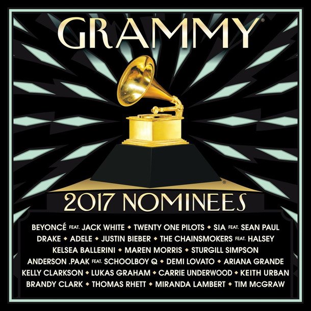 【グラミー賞】ノミネート楽曲コンピ『2017 GRAMMY（R）ノミニーズ』ビヨンセ/ドレイク/ジャスティン・ビーバーら全21曲収録