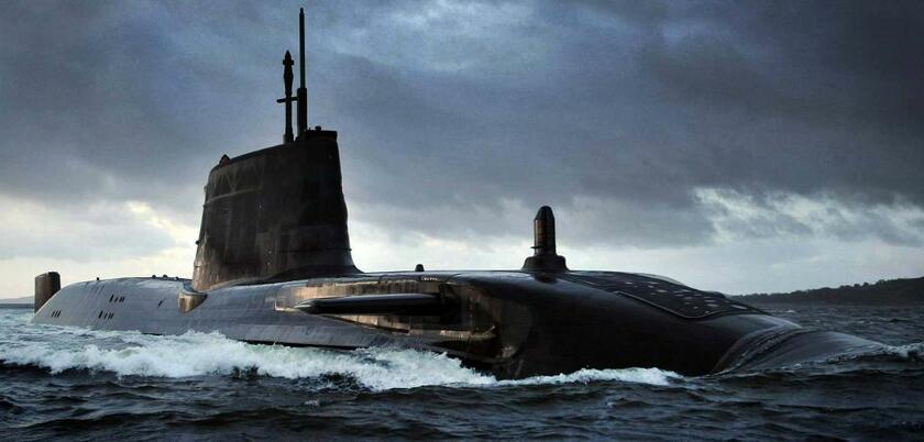 オーストラリア原潜の原型になると見られている英国のアスチュート級原潜（英国海軍提供）