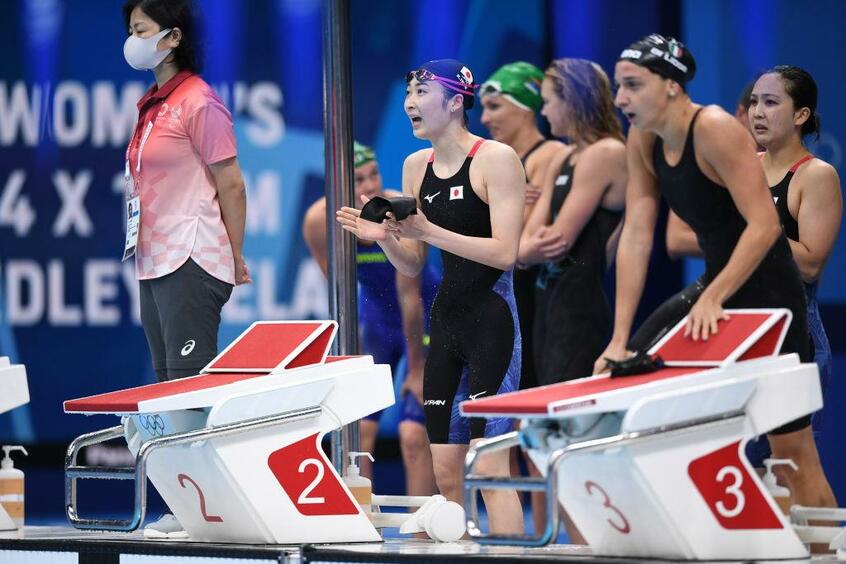 7月30日の予選で決勝進出を決めた池江璃花子(gettyimages)