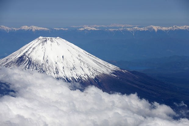富士山　（c）朝日新聞社　＠＠写禁