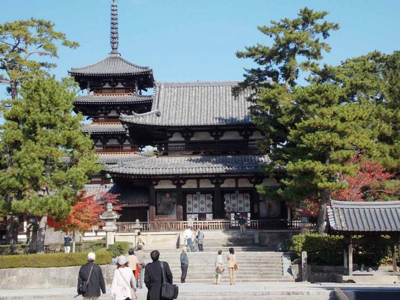 奈良・斑鳩の法隆寺
