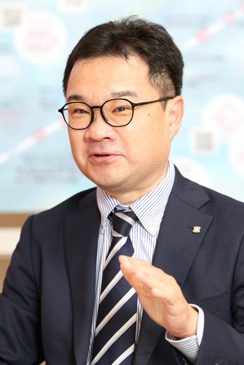 ローソン・人事企画部長 岩田泰典さん(写真:写真映像部・東川哲也)