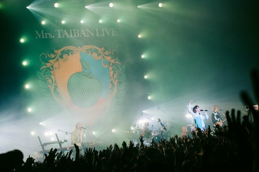 Mrs. GREEN APPLE、初のドームライブが開催決定