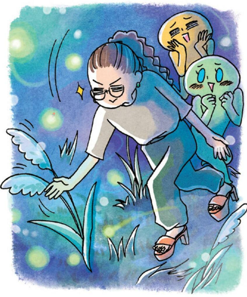 次世代のための露払いこそ我々中年の仕事(イラスト:サヲリブラウン)