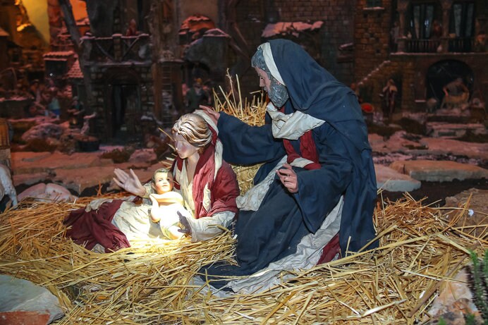 馬小屋で生まれたイエス・キリスト