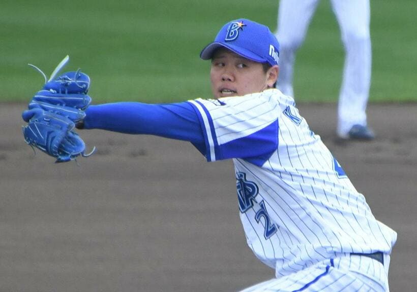 新人王も期待されるＤｅＮＡ・上茶谷　（ｃ）朝日新聞社