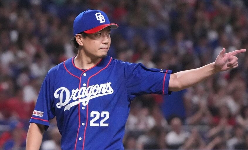中日・大野雄大(日刊スポーツ)