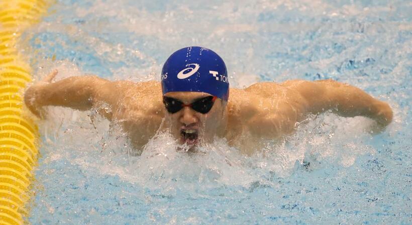 水泳の木村敬一は視覚障害クラスに出場する。メダル４個を獲得した前回大会後、米国に拠点を移し、悲願の金メダルを目指してきた（ｃ）朝日新聞社