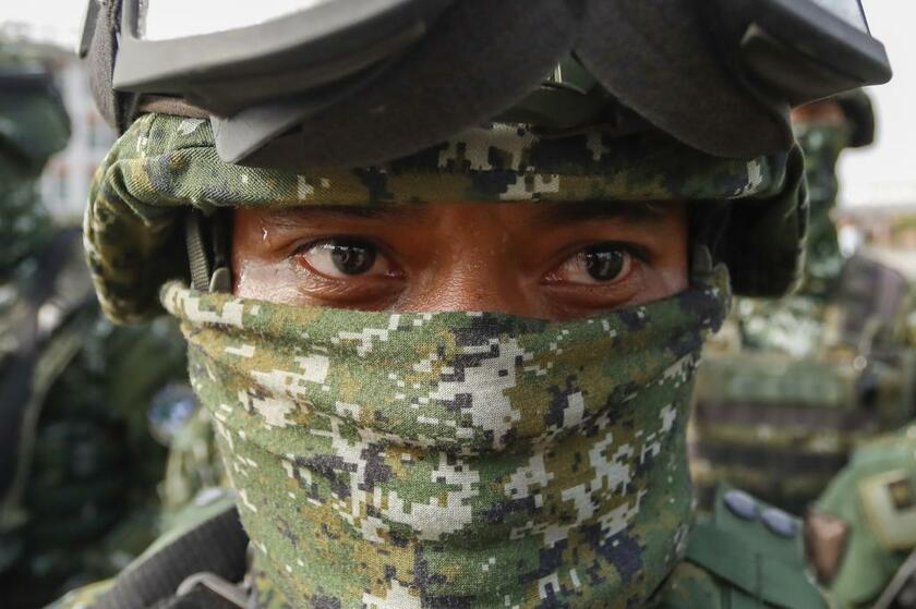 １月１１日、台湾軍が「春節」控え軍事演習（写真／アフロ）