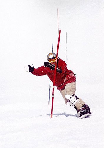 本格的にスノーボードを始めた９９年ごろの竹内。ここから世界への道が始まった（写真：本人提供）