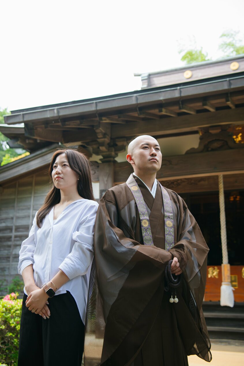 和田紗希さん（左）と和田光明さん（撮影：写真映像部・和仁貢介）