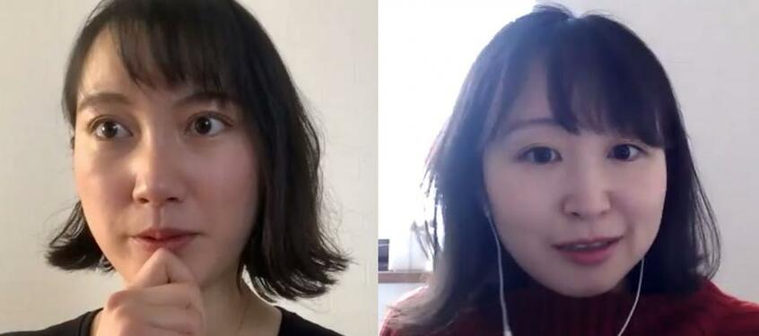 伊藤詩織(いとう・しおり、左)/1989年生まれ。主に海外メディアで映像ニュースやドキュメンタリーを発信。著書『Black Box』(文藝春秋)が第7回自由報道協会賞大賞を受賞。2020年9月、米誌タイムの「世界で最も影響力のある100人」に選ばれた/石川優実(いしかわ・ゆみ):1987年生まれ。2019年に、職場で女性のみにヒールやパンプスを義務付けることは性差別であるとして#KuToo運動を展開し署名を厚生労働省に提出。同年英BBCの世界の人々に影響を与えた「100Women」に選ばれた(撮影/編集部・上栗崇)