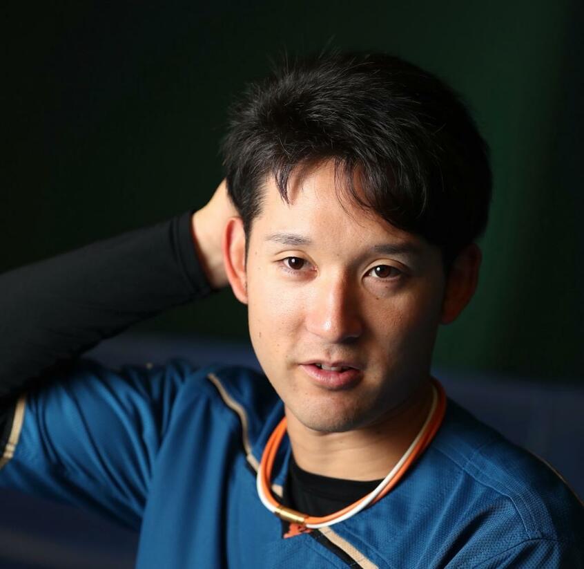 日本ハム・杉谷拳士 (c)朝日新聞社
