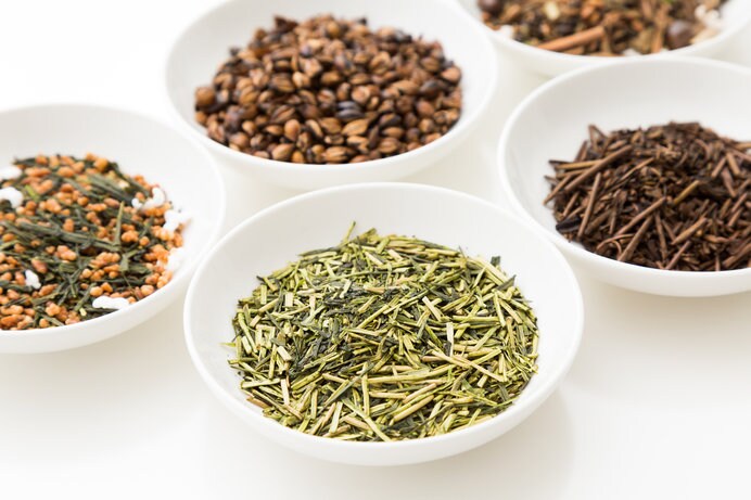 緑茶にはさまざまな種類がある
