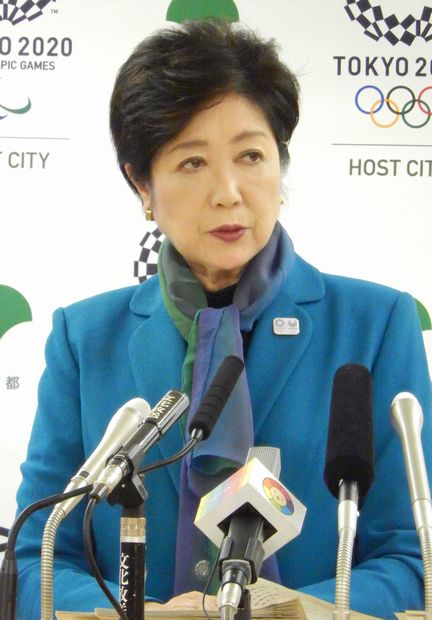 小池百合子都知事　（ｃ）朝日新聞社