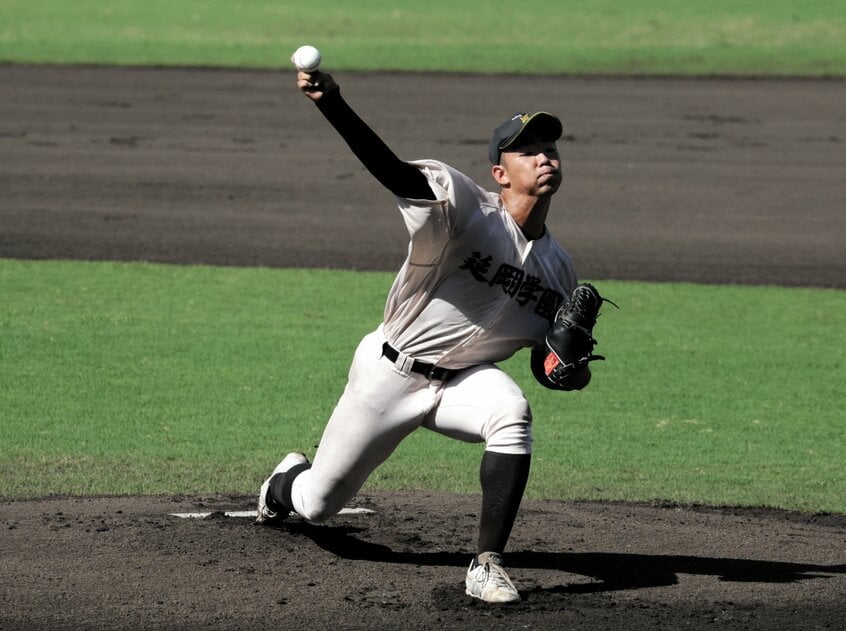 スケールの大きさは九州でナンバーワン、延岡学園・藤川敦也投手