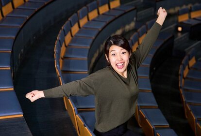 横澤夏子さん (c)朝日新聞社