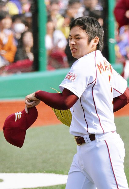 楽天・松井裕樹選手（撮影／朝日新聞社・日吉健吾）　（c）朝日新聞社　＠＠写禁
