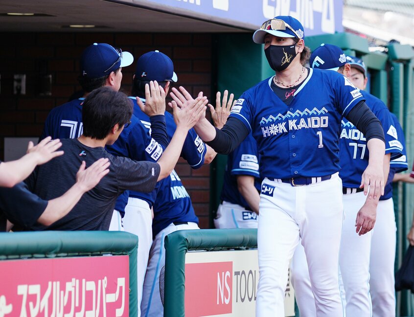 熾烈な首位争いを演じる日本ハムは目立った補強なし…(写真提供・日刊スポーツ)