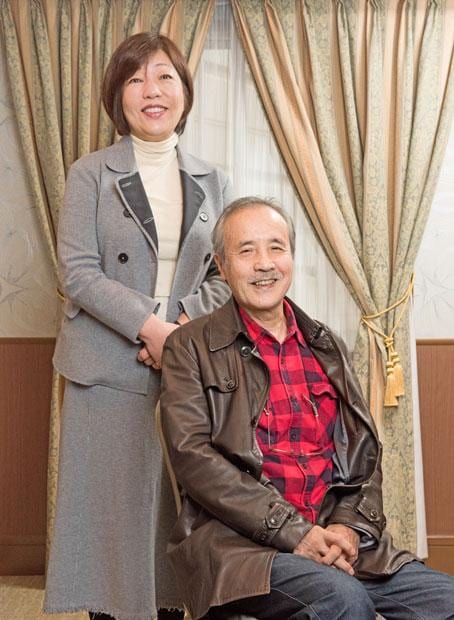 岡林信康さん(右)と林真理子さん (撮影/写真部・小山幸佑)