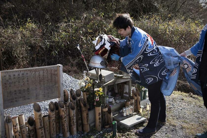 岩手県陸前高田市・秋葉権現川原獅子舞（撮影：岩波友紀）