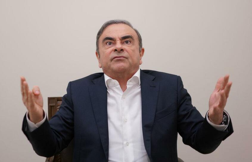 カルロス・ゴーン氏 (c)朝日新聞社